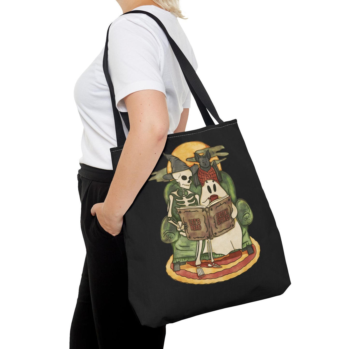 Halloween Tote Bag - Book Lover Purse