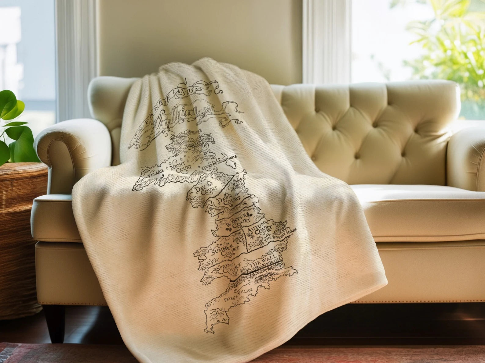 ACOTAR on sale Night Court Blanket