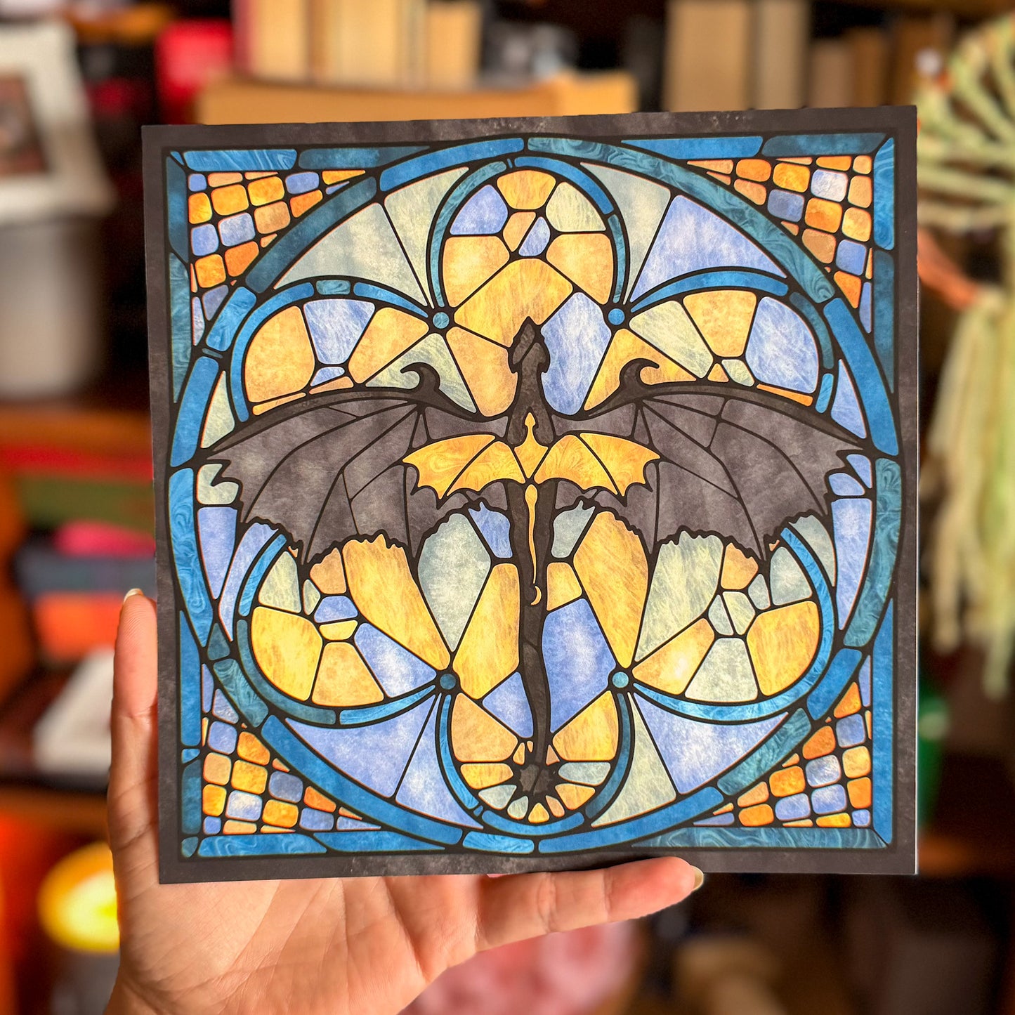 Fourth Wing Art Print - Basgiath Wall Art