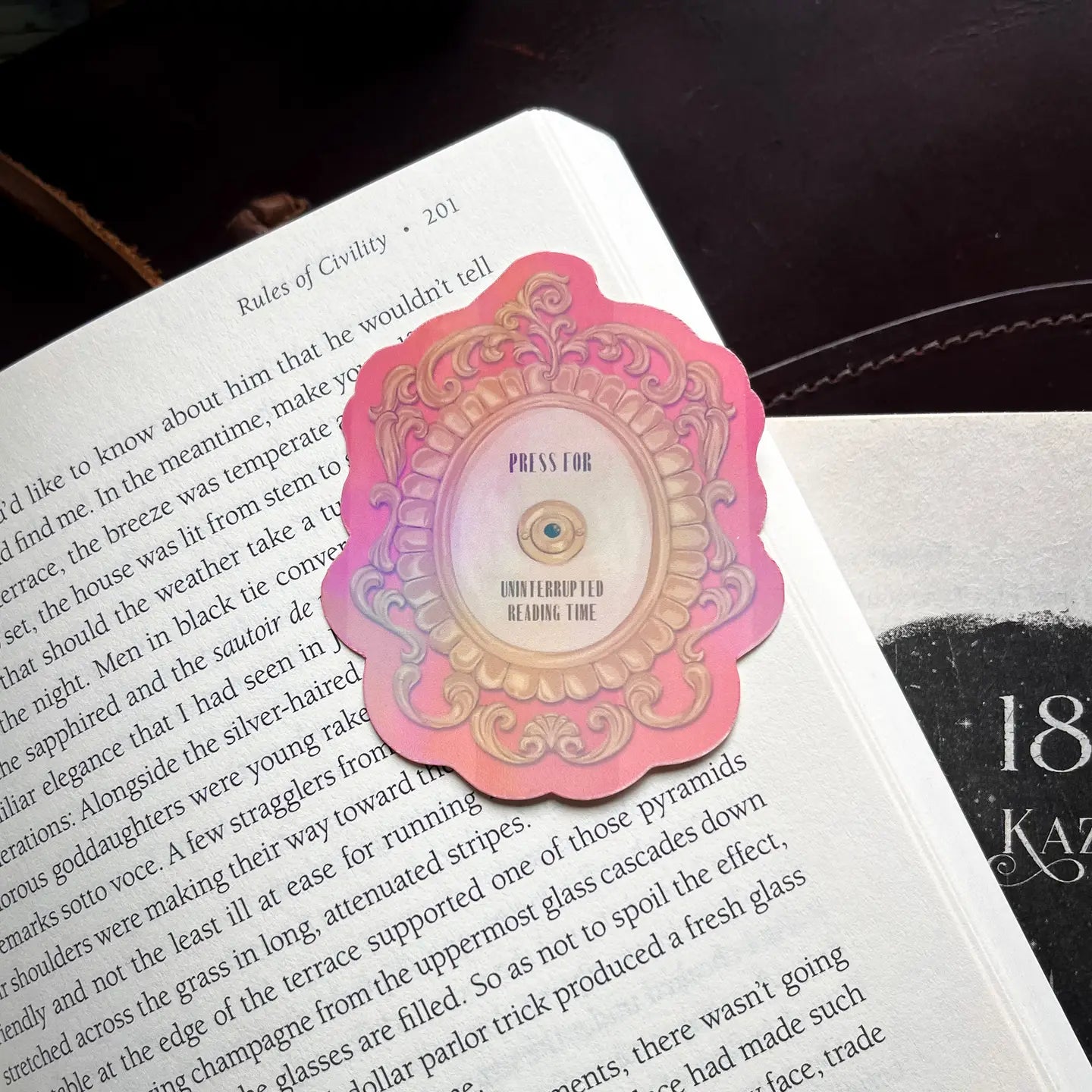 Coquette Holo Bookish Sticker Romantasy Kindle Sticker Gift