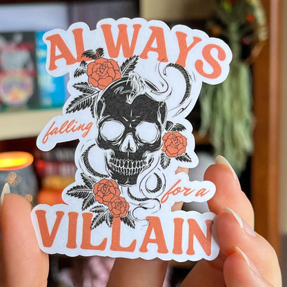 Villain Bookish Sticker - Kindle Sticker - Morally Gray 3"