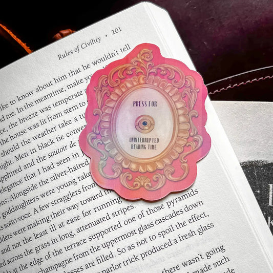 Coquette Holo Bookish Sticker Romantasy Kindle Sticker Gift