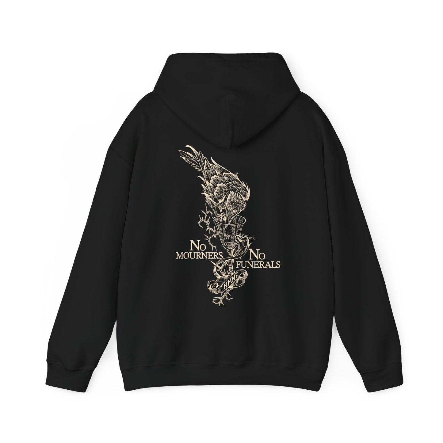 Six Of Crows Hoodie - No Mourners No Funerals - Ketterdam Crow Club Grishaverse