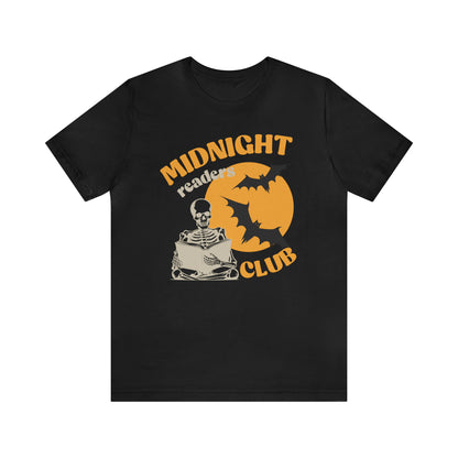 Midnight Readers Club Tee - Halloween Bookish Shirt