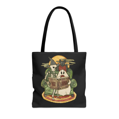 Halloween Tote Bag - Book Lover Purse