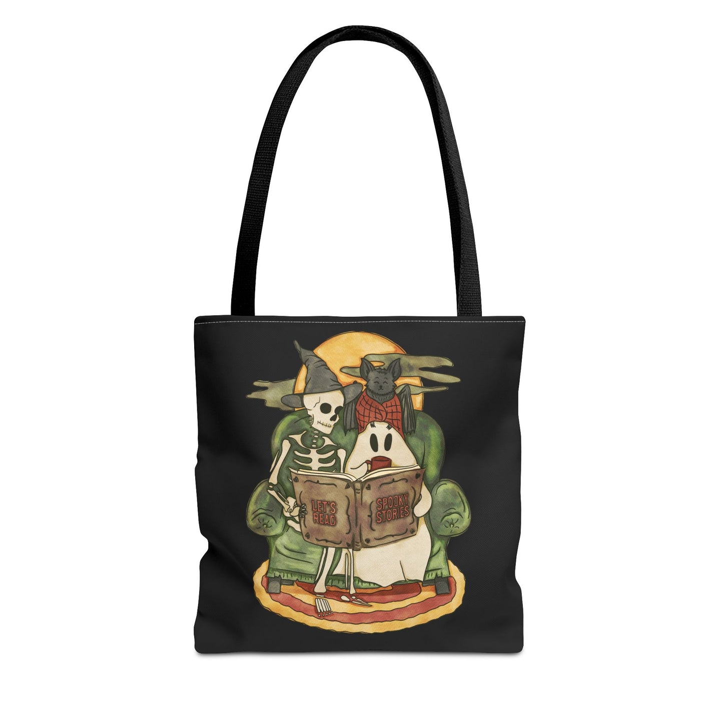 Halloween Tote Bag - Book Lover Purse