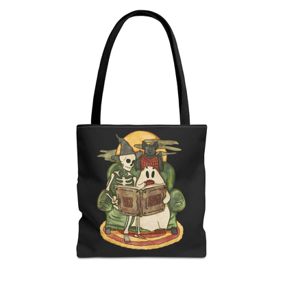 Halloween Tote Bag - Book Lover Purse