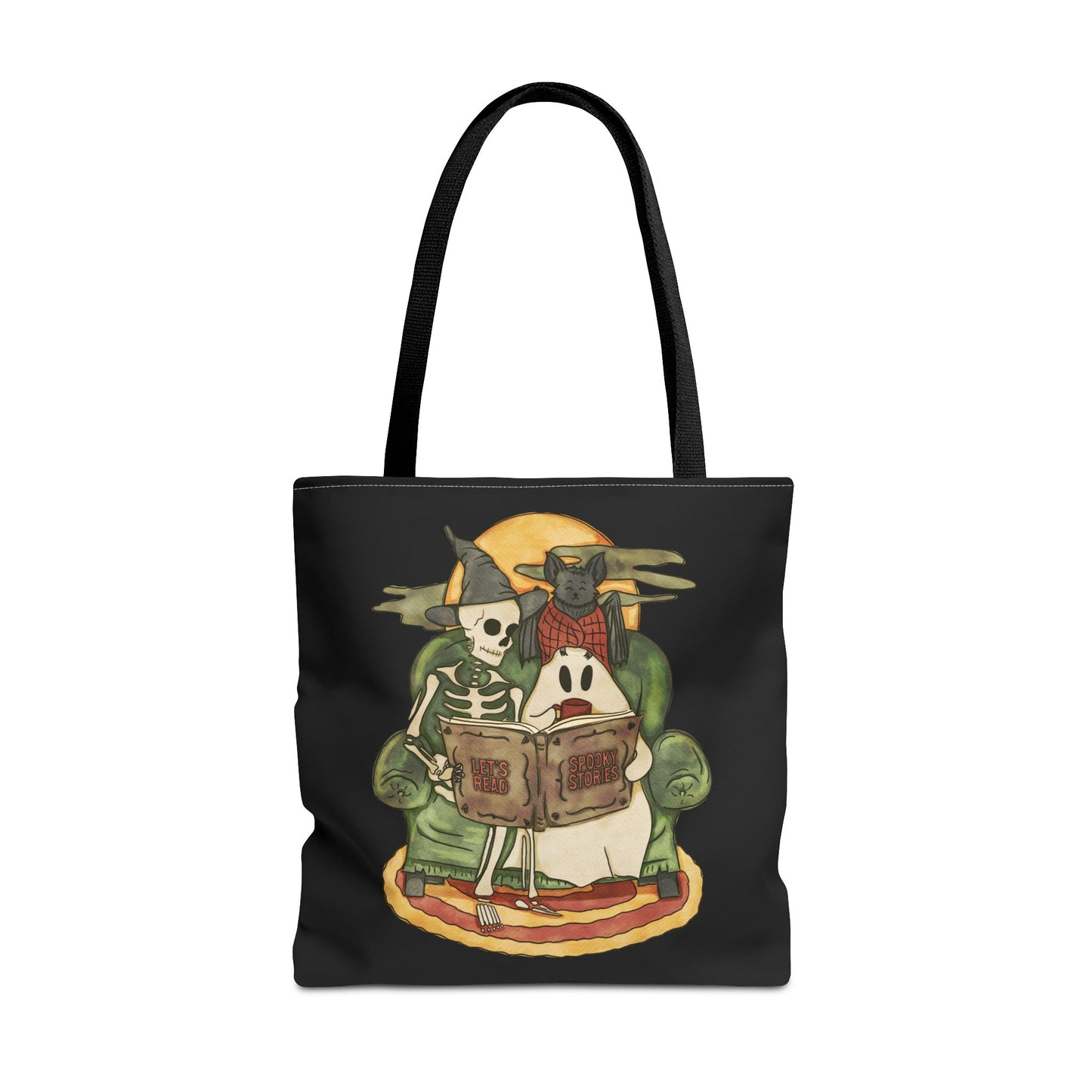Halloween Tote Bag - Book Lover Purse