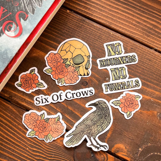 Six of Crows - No Mourners No Funerals - Kindle Sticker