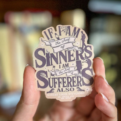 Dr Jekyll Mr Hyde Bookish Sticker Gothic Kindle Sticker Gift