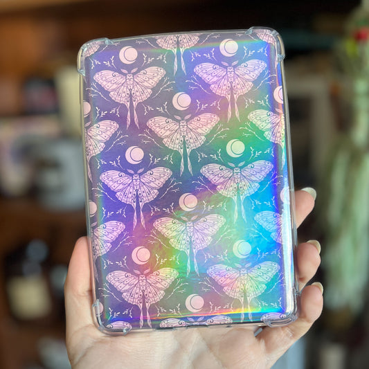 Mystical Moth - Kindle Insert For Clear Case - Kindle Accessories - Bookish Art