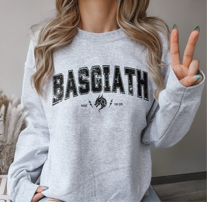 Fourth Wing Sweatshirt - Basgiath Crewneck