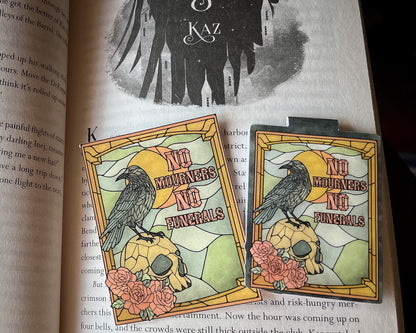 Magnetic Bookmark - Six Of Crows - No Mourners No Funerals