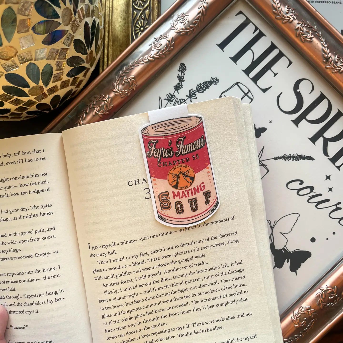 Magnetic Bookmark Feyre Soup Chapter 55 - ACOTAR Gift Merch