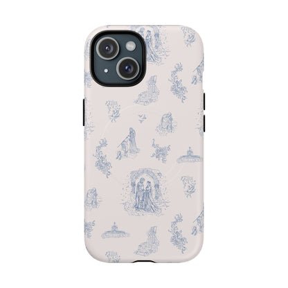 Medieval Romance Toile De Jouy Phone Case - Tough Magnetic Case