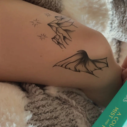 ACOTAR Rhysand's Temporary Tattoo 