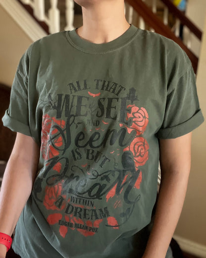 Edgar Allan Poe Shirt - Bookish Tee