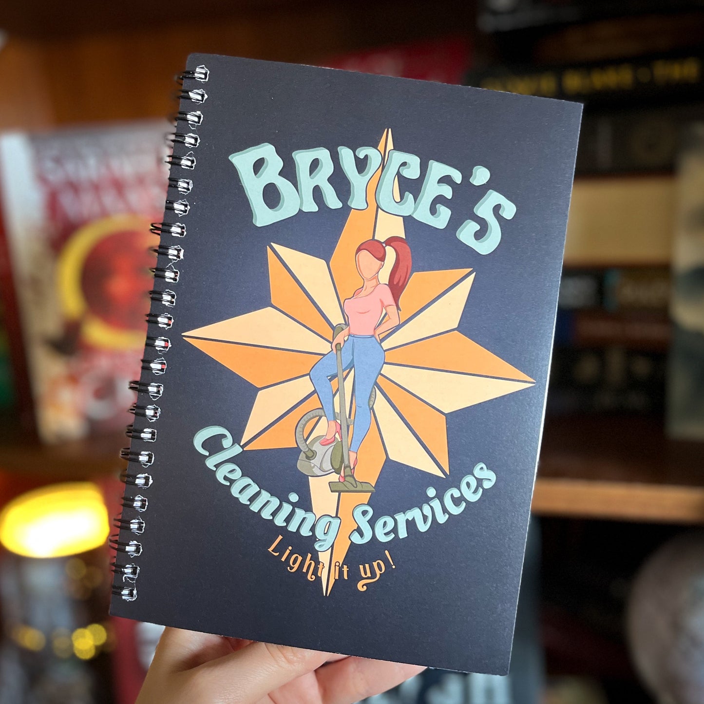 Crescent City - Bookish Notebook - Bryce's Cleaning Services Journal