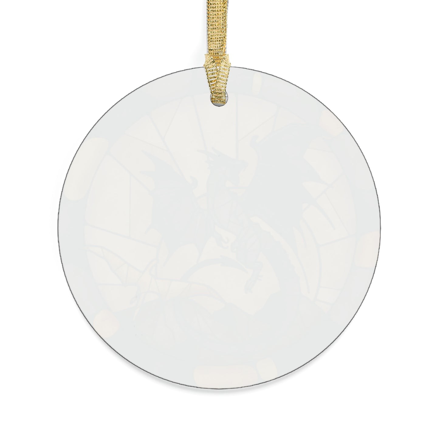 Fourth Wing - Clear Acrylic Christmas Tree Ornament