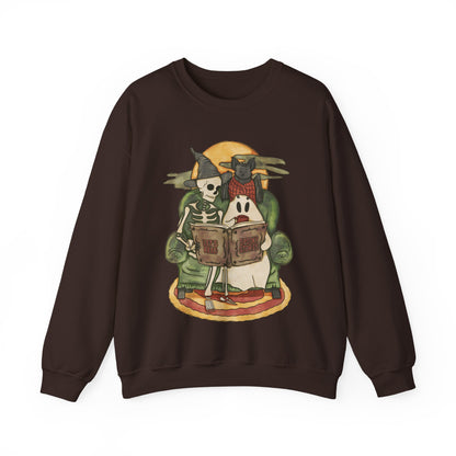Halloween Book Club Sweatshirt - Book Lover Crewneck