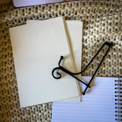 Stained Glass Art Calendar - 2026 Desk Calendar for Book Lovers