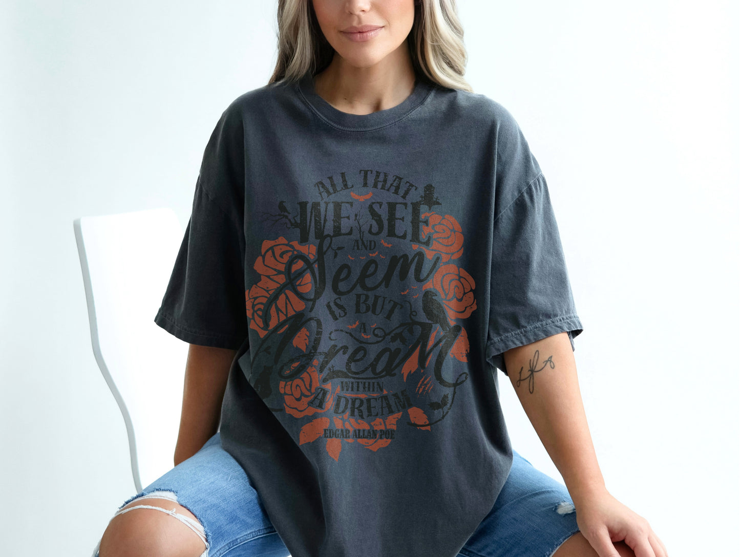 Edgar Allan Poe Shirt - Bookish Tee