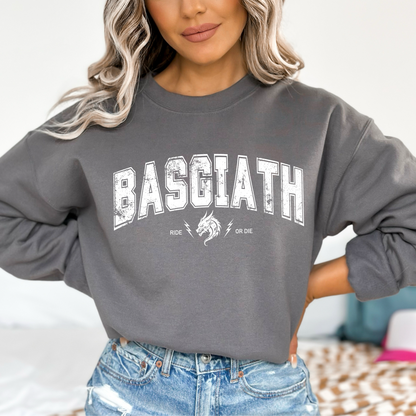 Fourth Wing Sweatshirt - Basgiath Crewneck