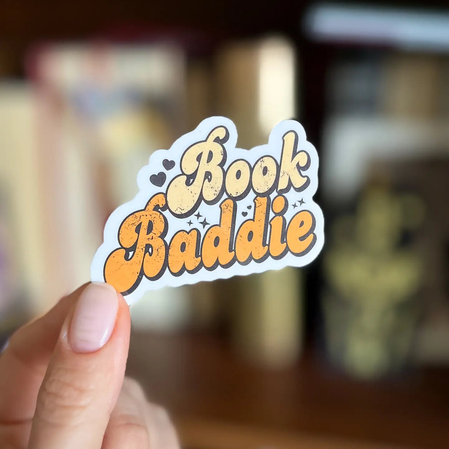 Book Baddie Bookish Sticker Romantasy Gift Kindle Sticker