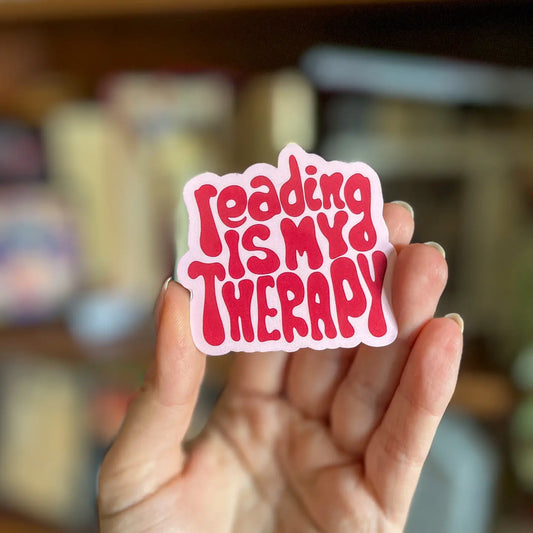 Retro Funny Bookish Sticker Romantasy Gift Kindle Sticker