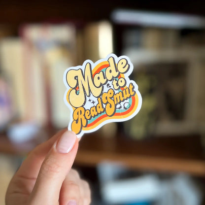 Retro Smut Bookish Sticker Romantasy Gift Fun Kindle Sticker