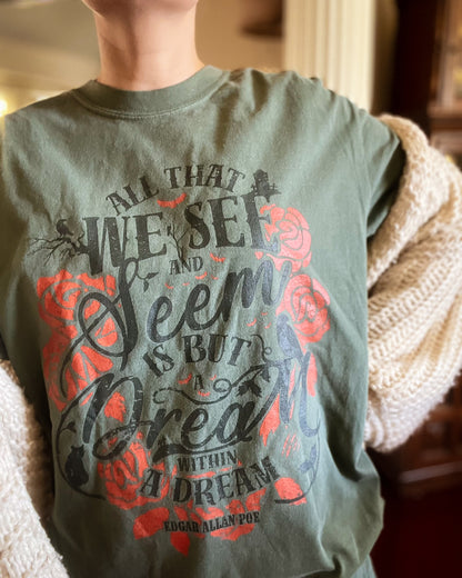 Edgar Allan Poe Shirt - Bookish Tee