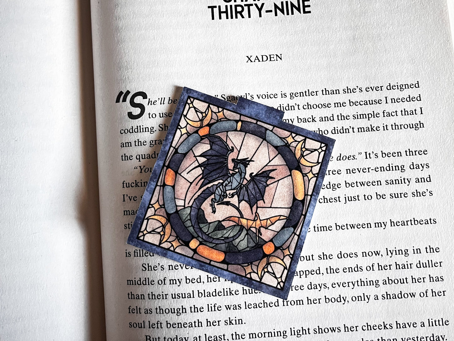 Fourth Wing Magnetic Bookmark - Dragons of Basgiath