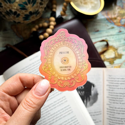 Coquette Holo Bookish Sticker Romantasy Kindle Sticker Gift