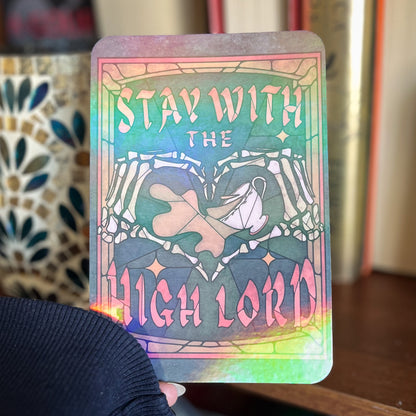 ACOTAR High Lord - Kindle Insert For Clear Case - Kindle Accessories - Bookish Art