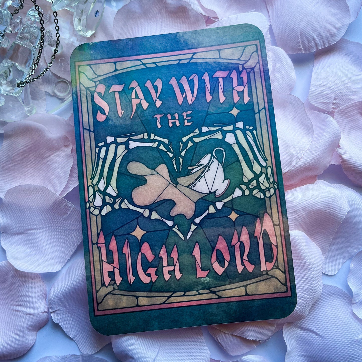 ACOTAR High Lord - Kindle Insert For Clear Case - Kindle Accessories - Bookish Art