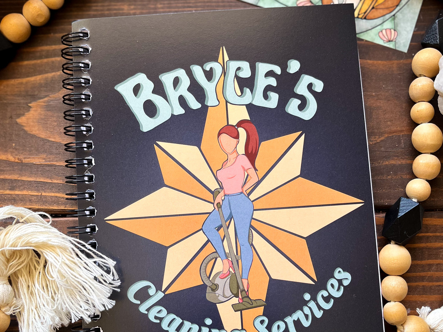 Crescent City - Bookish Notebook - Bryce's Cleaning Services Journal