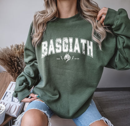 Fourth Wing Sweatshirt - Basgiath Crewneck