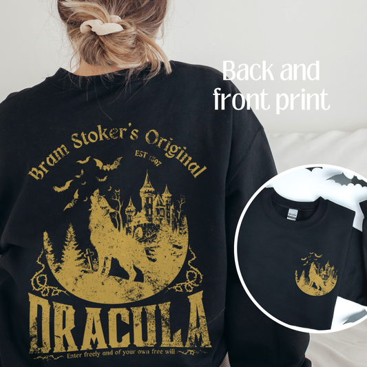 Bram Stoker Dracula Crewneck Sweatshirt