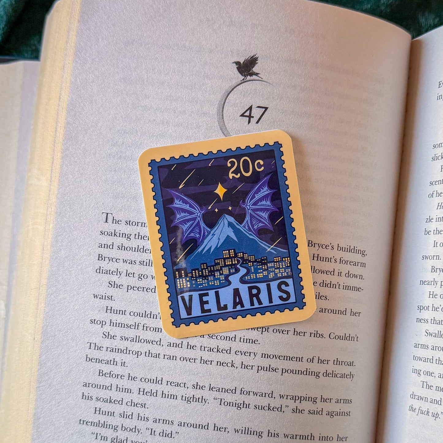 Maasverse Stamp Bookish Sticker - Book Lover Gift
