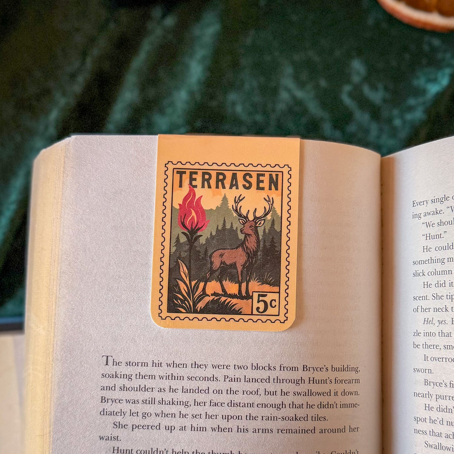Maasverse Stamp Magnetic Bookmark - Book Lover Gift
