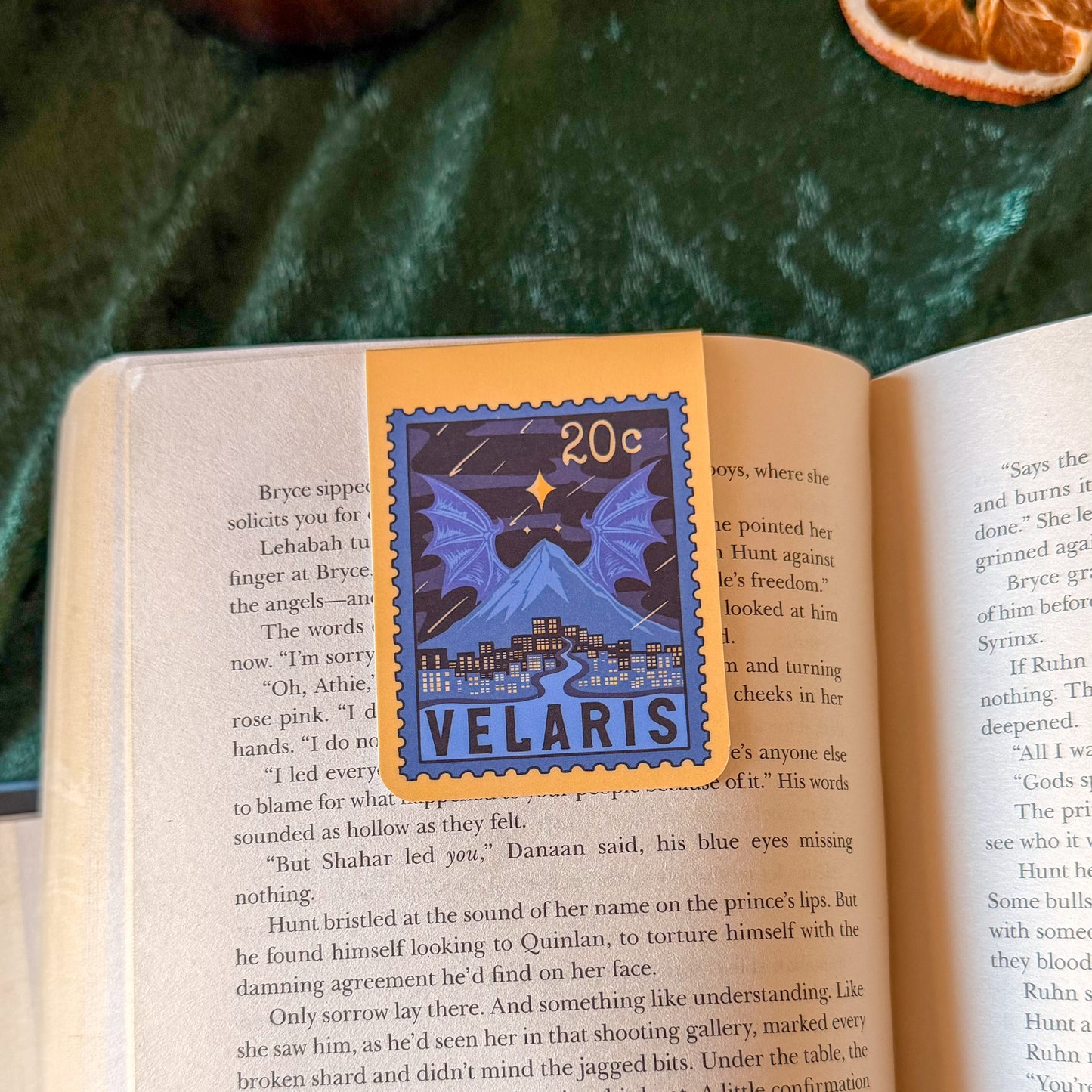 Maasverse Stamp Magnetic Bookmark - Book Lover Gift