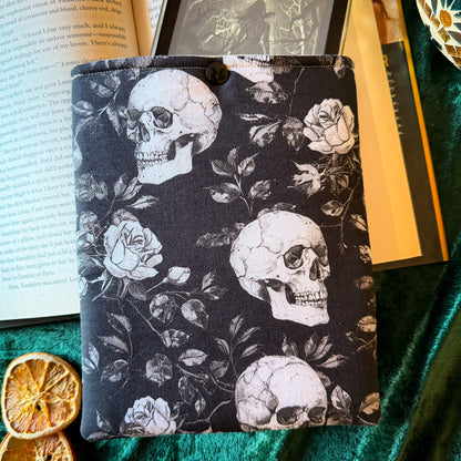 Dark Romance Padded Kindle Sleeve - Book Lover Gift