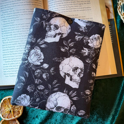 Dark Romance Padded Kindle Sleeve - Book Lover Gift