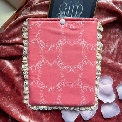 Coquette Lace Kindle Sleeve - Book Lover Gift