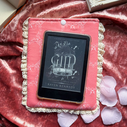 Coquette Lace Kindle Sleeve - Book Lover Gift
