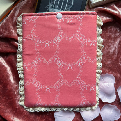 Coquette Lace Kindle Sleeve - Book Lover Gift