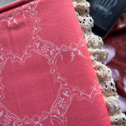 Coquette Lace Kindle Sleeve - Book Lover Gift