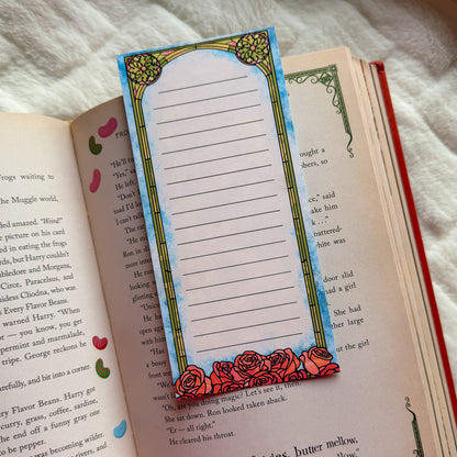 Book Lovers Notepad Bundle - Stained Glass - Bookish Stationery Gift