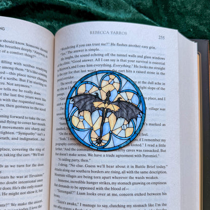 Fourth Wing Dragons 3" Bookish Kindle Sticker Romantasy Gift