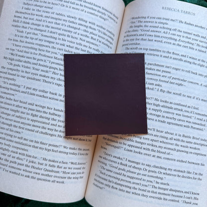 Fourth Wing Stained Glass Dragons 3.5" Magnet Bookish Gift